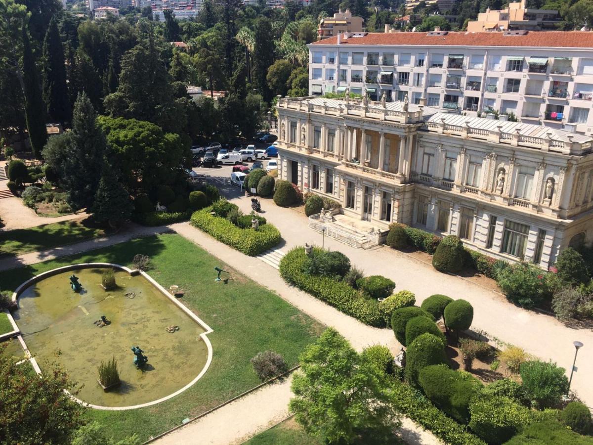 Superbe Appartement 3 pièces vue mer dans une résidence arborée 5 min de la mer Nice Extérieur photo